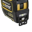 Рулетка с автостопом 5 м х 27 мм LED фонарь Hanskonner