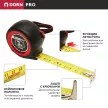 Рулетка с автостопом DORN PRO магнитная 3 м х 19 мм нейлоновое покрытие
