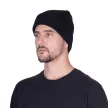 Шапка двойная черная