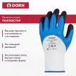 Перчатки из полиэстера 9 (L) с латексным обливом 3/4 DORN