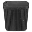 Контейнер для мусора VELVET 5,9 л черный гранит