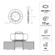 Шайба стопорная с внутренними зубьями DIN 6798 J M4 17 шт Умелец