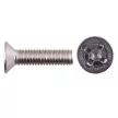 Винт М5x20 мм 8 шт DIN965 с потайной головкой нержавеющая сталь FIXBERG