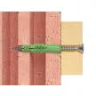 Дюбель универсальный 8х50 мм с шурупом 5х65 мм 5 шт Fischer UX Green