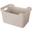 Контейнер для хранения с крышкой LUXE 38х27,6х22 см 18 л светло-бежевый