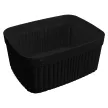 Корзина для хранения VELVET 15х7х11,5 см 0,9 л черный гранит