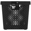 Корзина для хранения с крышкой 20 л Plast Team BLACK