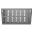 Корзина для хранения 27,4х18,4х13,8 см 6 л Simplify серая