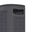 Корзина для белья Лён 43х20х60 см 45 л графит