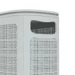 Корзина для белья Лён 43х20х60 см 45 л серая