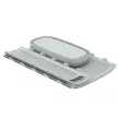 Корзина для белья Лён 43х20х60 см 45 л серая