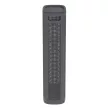 Корзина для белья Лён 43х20х80 см 60 л графит