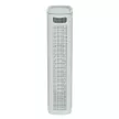 Корзина для белья Лён 43х20х80 см 60 л серая