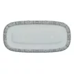 Корзина для белья Лён 43х20х80 см 60 л серая