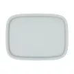 Корзина для белья Лён 43х32,1х60 см 75 л серая