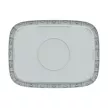 Корзина для белья Лён 43х32,1х60 см 75 л серая