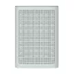 Корзина для белья Лён 43х32,1х60 см 75 л серая