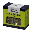 Саморезы по дереву 3,5х25 мм 300 шт для гипсокартона Daxmer