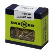 Саморезы по дереву 3,5х45 мм 150 шт для гипсокартона Daxmer