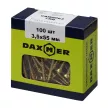 Саморезы по дереву 3,5х55 мм 100 шт для гипсокартона Daxmer