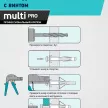Дюбель Молли 8х130 мм M4, 4 шт ЕВРОПАРТНЕР MULTI PRO
