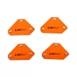 Набор магнитных угольников 4 шт FoxWeld FIX KIT-4