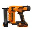 Нейлер аккумуляторный INGCO CBNLI3508, 1х2,0 Ач 20 В