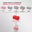 Ящик для инструмента QBRICK SYSTEM PRIME Toolbox 250 Vario Red Ultra HD Custom модульный