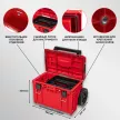Ящик-тележка для инструмента QBRICK SYSTEM PRIME RED Ultra HD Custom модульный