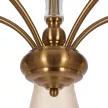Люстра потолочная FREYA Марсия 5х40 Вт Е14 бронза