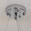 Люстра подвесная 6х40 Вт Е14 хром NEODECO Кения