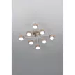 Люстра потолочная 8х15 Вт GX53 (LED) белый Rivoli Лоис