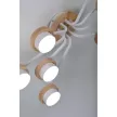 Люстра потолочная 8х15 Вт GX53 (LED) белый Rivoli Лоис