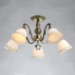 Люстра потолочная 5х40 Вт Е27 античная бронза De City Ариадна