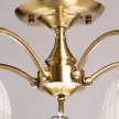 Люстра потолочная 5х40 Вт Е27 бронза De City Блеск