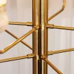 Люстра подвесная 8х40 Вт Е14 латунь NEODECO Роял