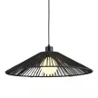 Светильник подвесной 1х40 Вт Е27 черный NEODECO Шейн 2