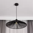 Светильник подвесной 1х40 Вт Е27 черный NEODECO Шейн 2