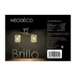 Люстра потолочная NEODECO Брилло 2х60 Вт Е27