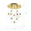 Светильник подвесной 10х3 Вт LED 3000 K NEODECO Анхель