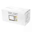 Светильник подвесной 1х40 Вт Е27 белый Toplight Марджери