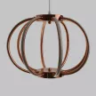 Люстра подвесная 38 Вт LED 4000 К медь Horoz Electric Феникс