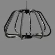 Люстра подвесная 38 Вт LED 4000 К хром Horoz Electric Электра
