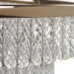 Люстра подвесная LED 206 Вт 3000-6400 К с пультом ДУ NEODECO Джеси