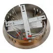 Люстра подвесная LED 206 Вт 3000-6400 К с пультом ДУ NEODECO Джеси