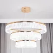 Люстра подвесная LED 206 Вт 3000-6400 К с пультом ДУ NEODECO Джеси