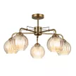 Люстра потолочная Escada Рич 5х60 Вт Е27 шампань