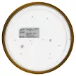 Светильник настенно-потолочный ЭРА Реликт 20 Вт LED 4000 К золото