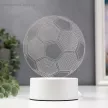 Светильник 3D RISALUX "Футбольный мяч" RGB