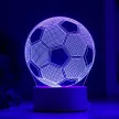 Светильник 3D RISALUX "Футбольный мяч" RGB